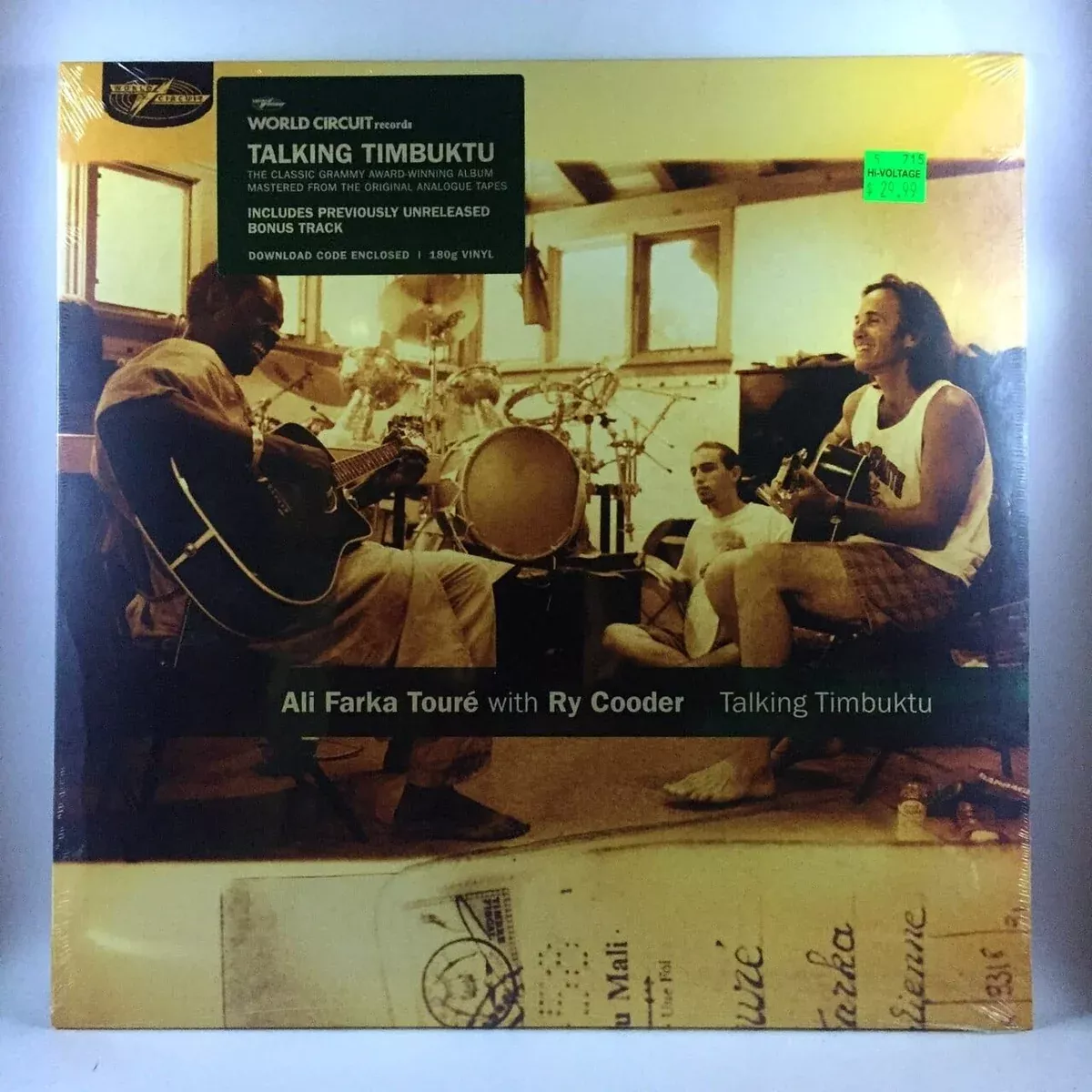 ali-farka-toure-with-ry-cooder-talking-timbuktu-2lp-new Ali Farka Toure with Ry Cooder - Talking Timbuktu 2LP NEW