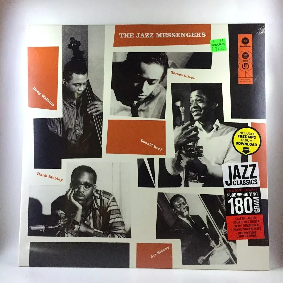 art-blakey-jazz-messengers-lp-new-180g-w-mp3 Art Blakey - The Jazz Messengers LP NEW 180G w-MP3