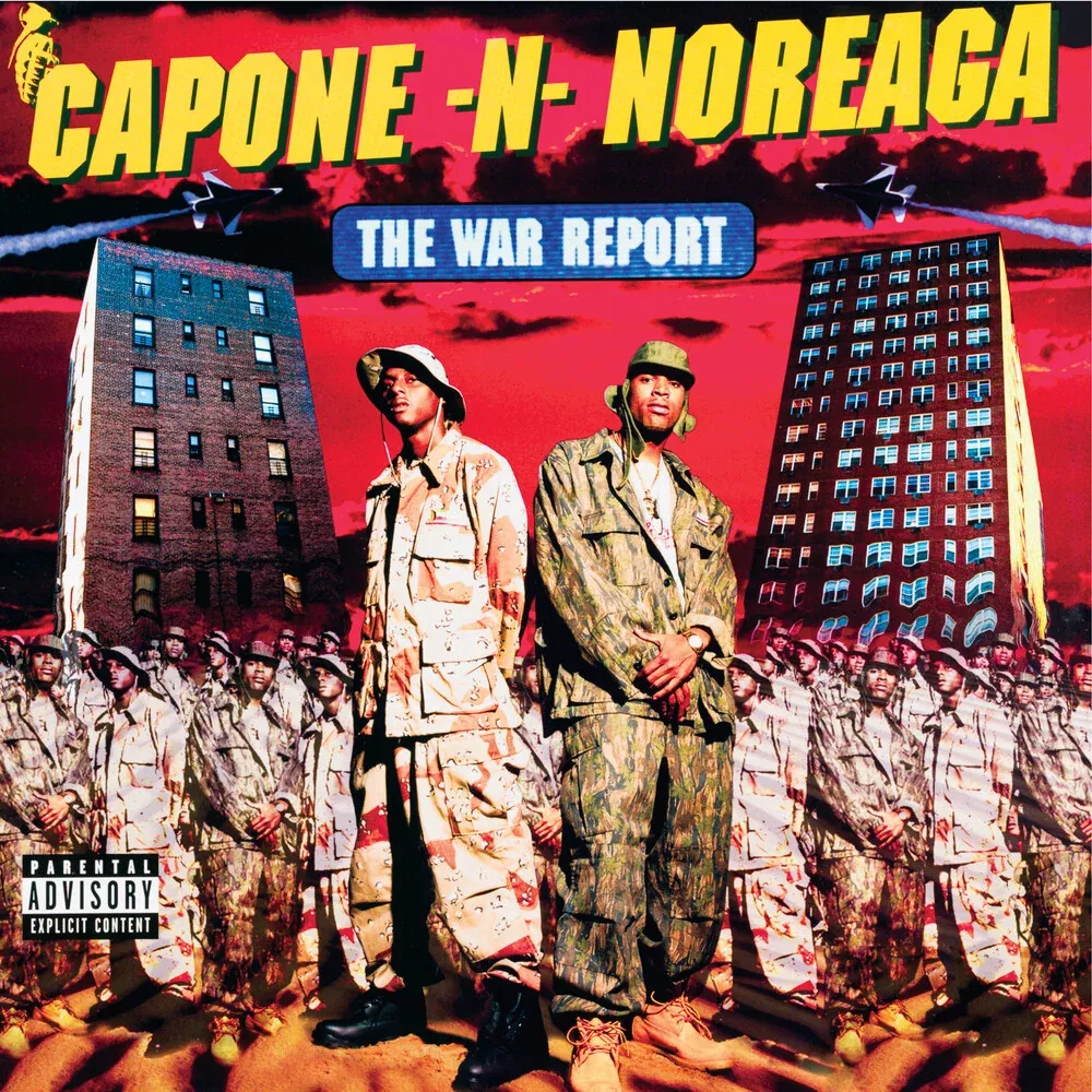 Capone-N-Noreaga - The War Report (Clear Vinyl with Red & Blue Splatter Vinyl) [LP]