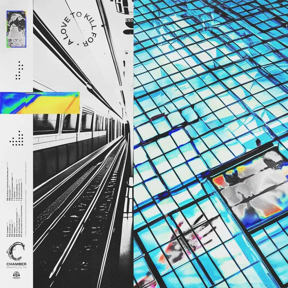 Chamber - A Love To Kill For [Indie Exclusive Limited Edition Electric Blue w/ White & Black Twist LP]
