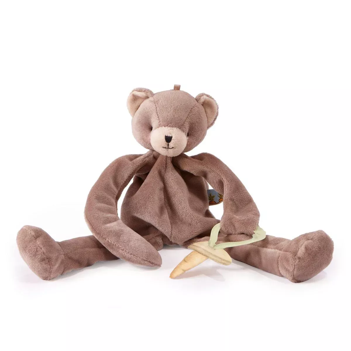 Cubby the Bear Silly Buddy Pacifier Holder