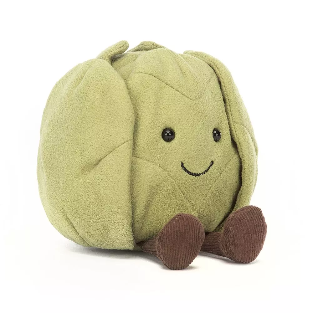 JellyCat Amuseable Brussels Sprout Plush Toy