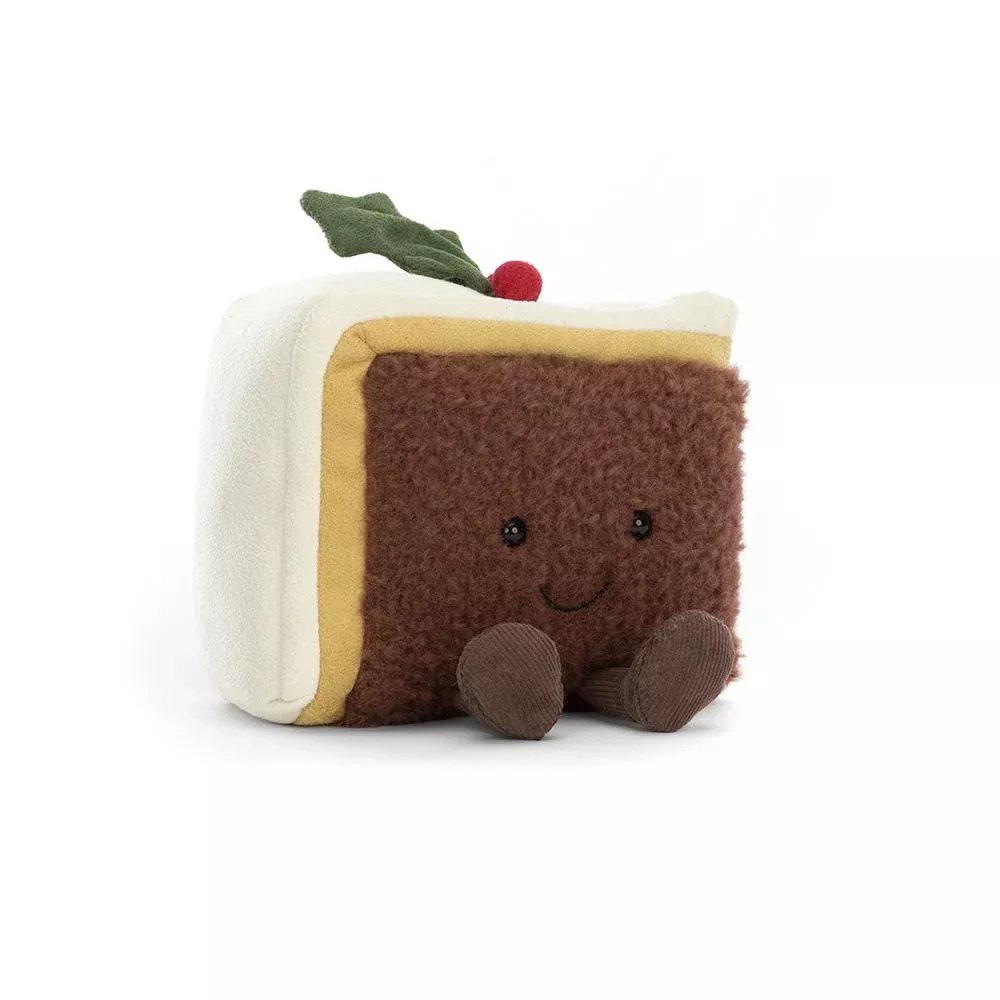 jellycat-amuseable-slice-christmas-cake-plush-toy JellyCat Amuseable Slice of Christmas Cake Plush Toy