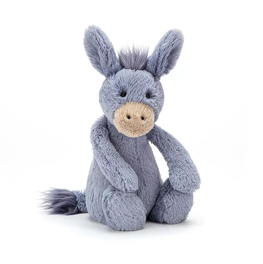 jellycat-bashful-donkey-medium-plush-toy JellyCat Bashful Donkey Medium Plush Toy