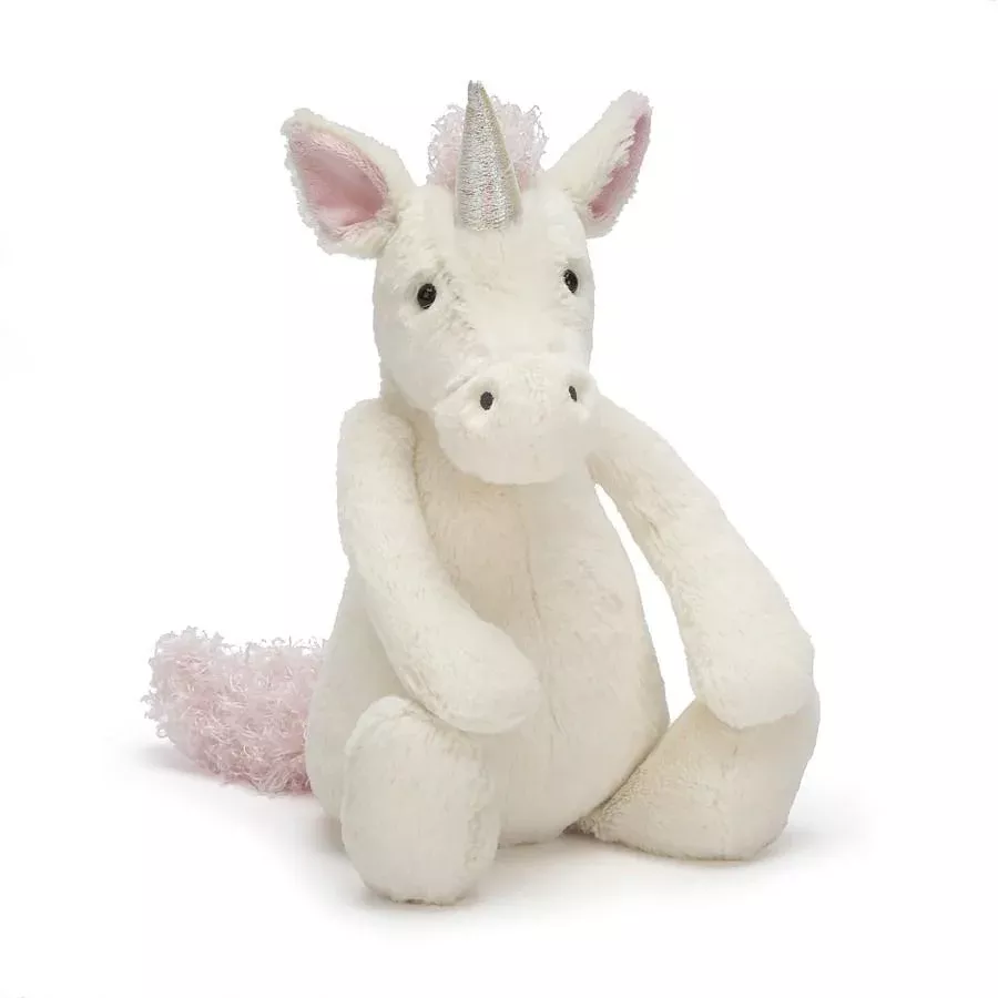 jellycat-bashful-unicorn-medium-plush-toy JellyCat Bashful Unicorn Medium Plush Toy