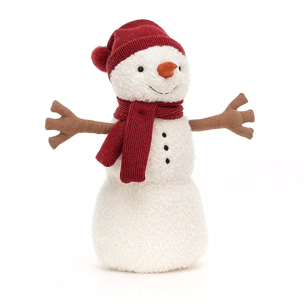 jellycat-teddy-snowman-large-plush-toy JellyCat Teddy Snowman Large Plush Toy