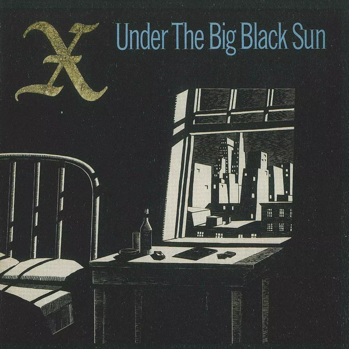 x-under-big-black-sun-lp X - UNDER THE BIG BLACK SUN (LP)